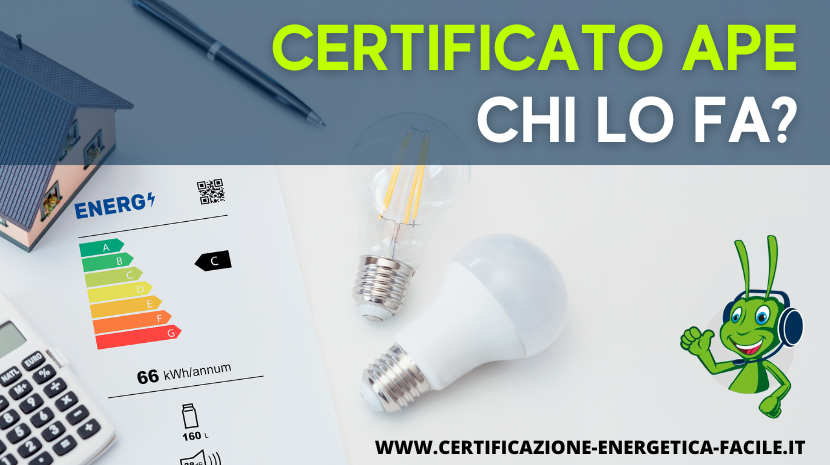 certificazione energetica chi la fa