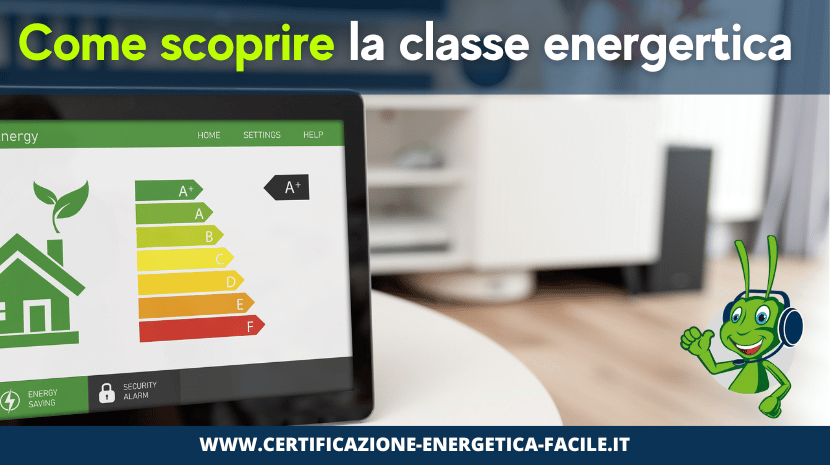 scoprire la classe energetica ape simulata